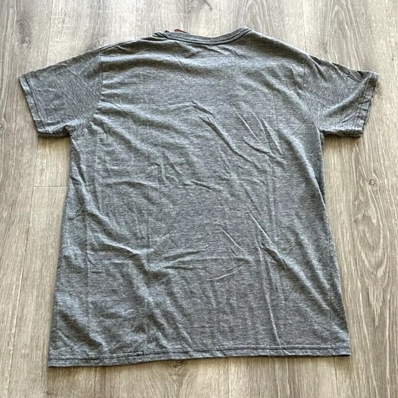 Iowa Hawkeyes 00 Football Men's Small Retro Brand Short Sleeve T-Shirt Gray - Picture 4 of 4